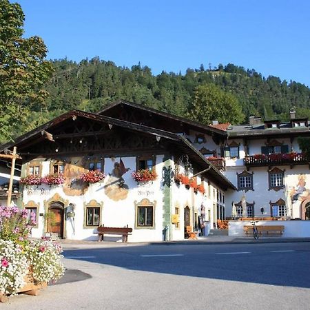 Gasthof & Hotel Zur Post Wallgau Bagian luar foto
