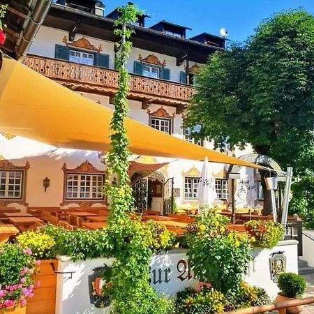 Gasthof & Hotel Zur Post Wallgau Bagian luar foto