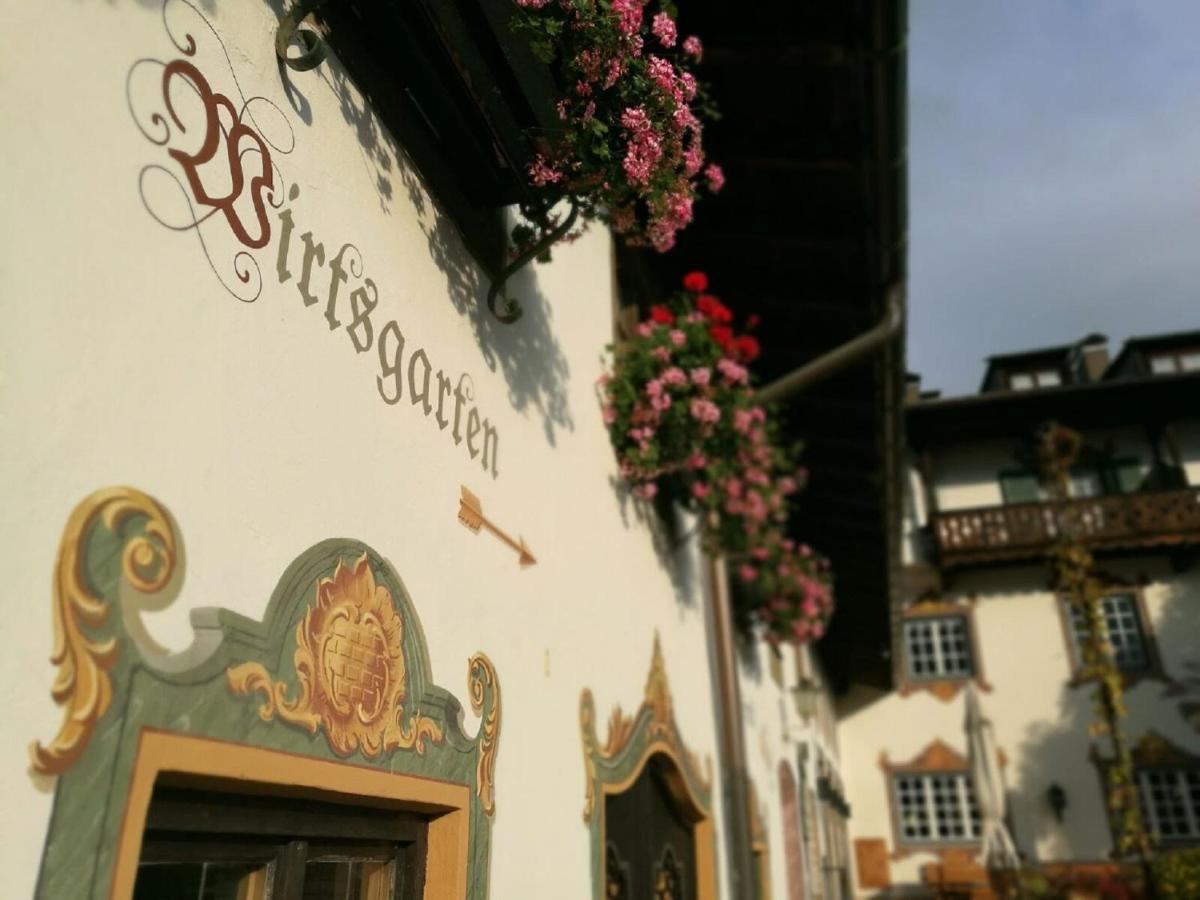 Gasthof & Hotel Zur Post Wallgau Bagian luar foto