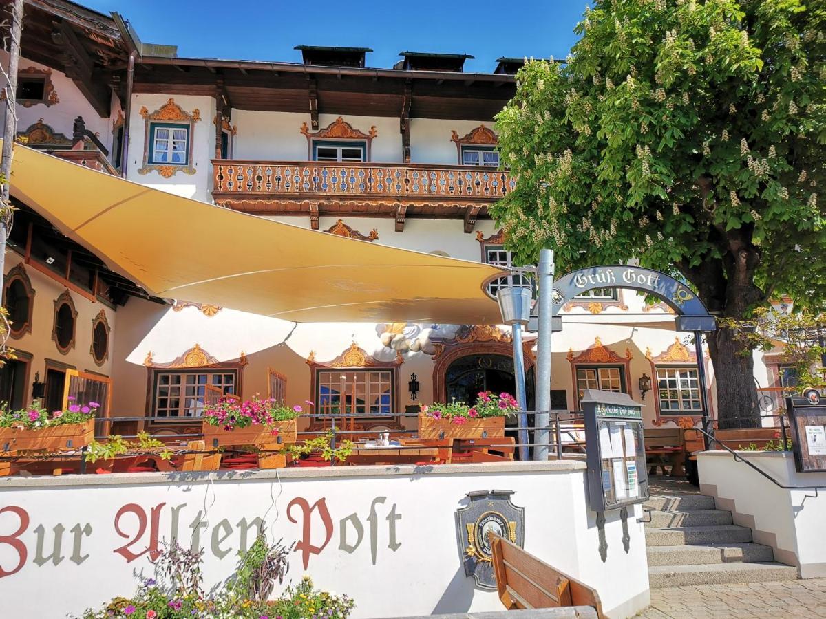 Gasthof & Hotel Zur Post Wallgau Bagian luar foto