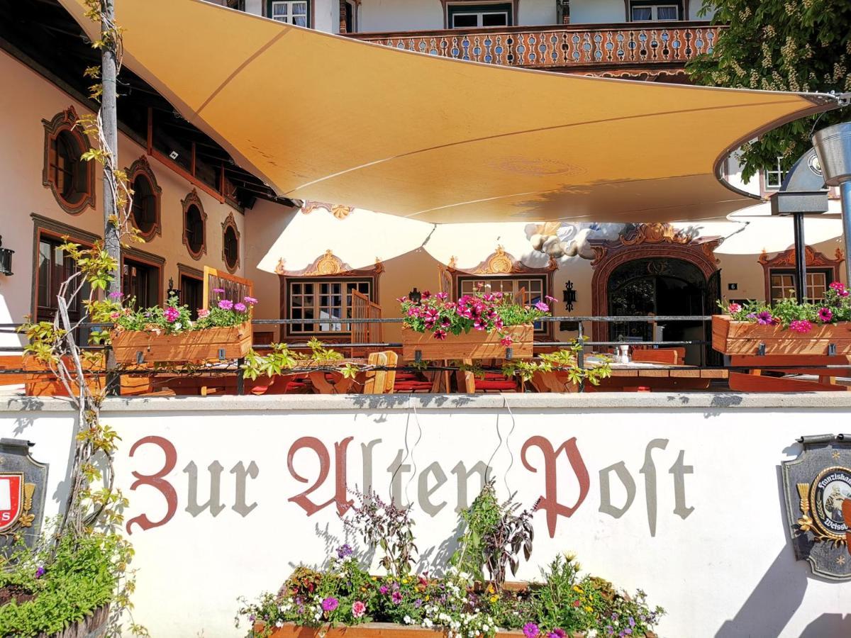 Gasthof & Hotel Zur Post Wallgau Bagian luar foto